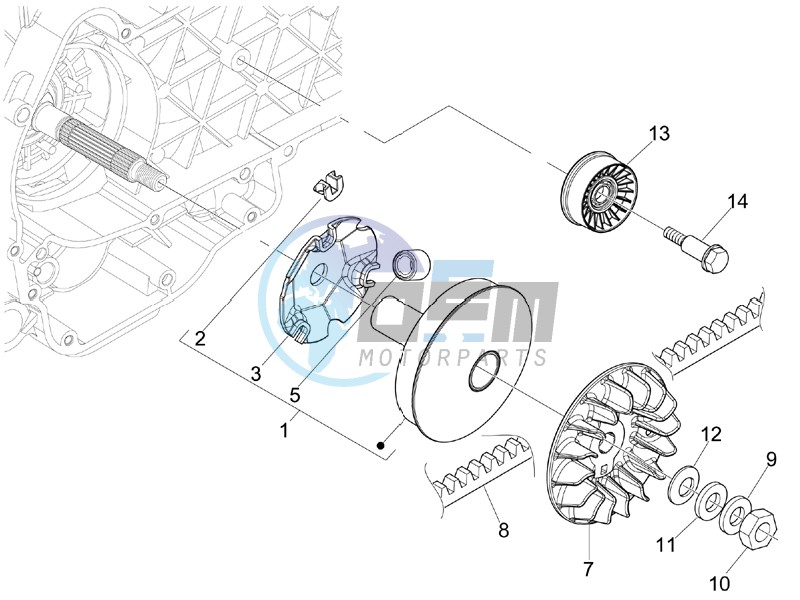 Driving pulley