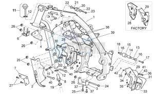 Pegaso Strada-Trail 650 ie drawing Frame