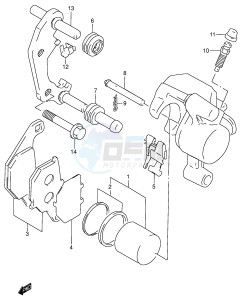 RM80 (P3-P28) drawing FRONT CALIPER