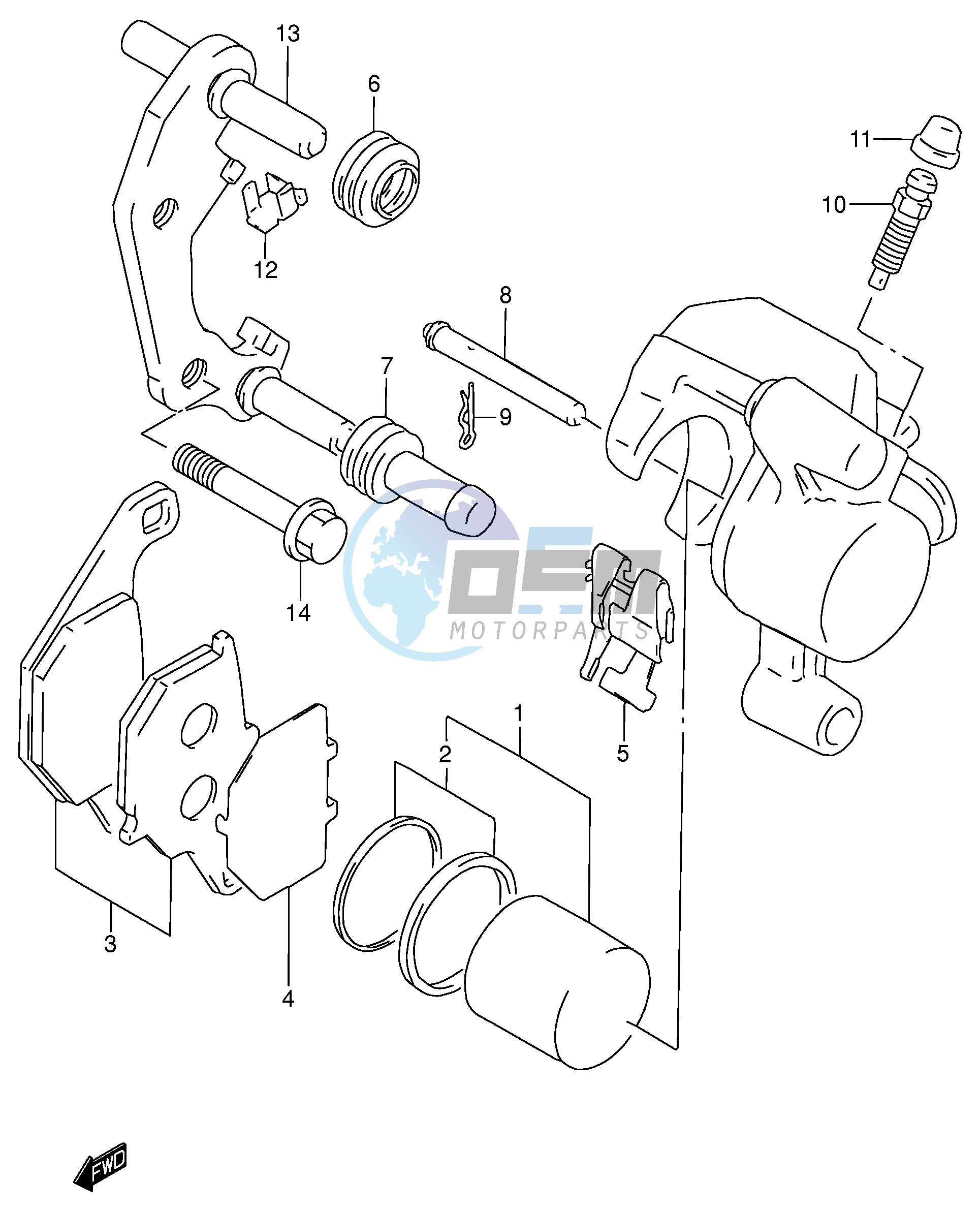 FRONT CALIPER