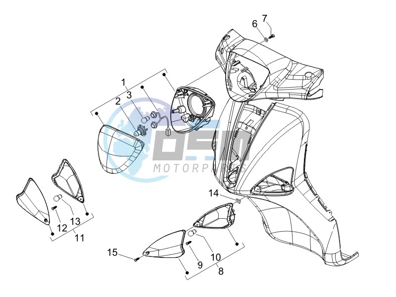 Head lamp - Turn signal lamps