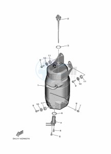 YXF850E YXF85WPAM (BARE) drawing OIL TANK