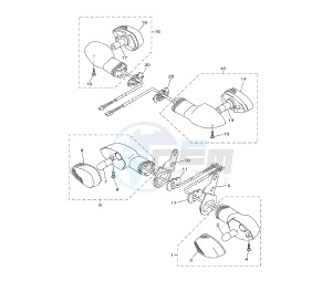 WR F 450 drawing FLASHER LIGHT