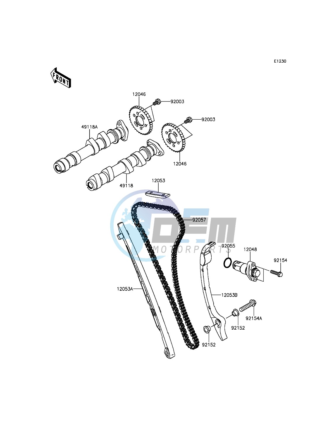 Camshaft(s)/Tensioner