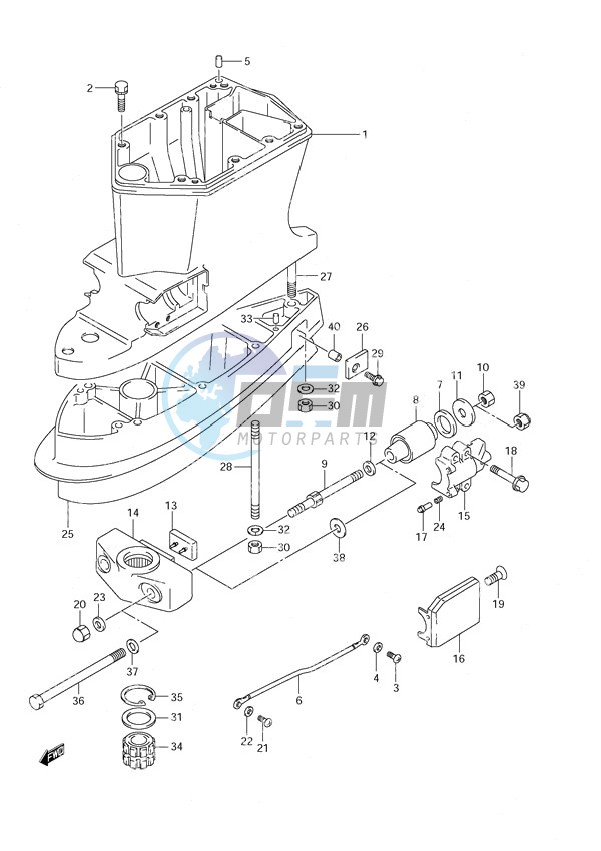 Driveshaft Housing