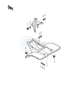 KLT 200 B [KLT200] (B1) | SOLID AXLE [KLT200] drawing REFLECTORS -- CANADA- -