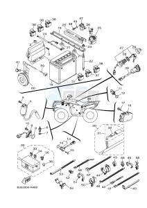 YFM700FWA YFM70GDHG GRIZZLY 700 (B305) drawing ELECTRICAL 1