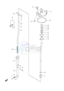 DF 60 drawing Shift Rod