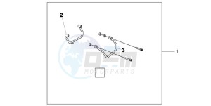 VT750C9 Europe Direct - (ED / MME) drawing CH S/B SUPPORT