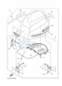 FL200CETX drawing FAIRING-UPPER