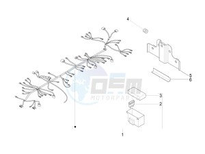 Zip 100 4T 2011-2014 (VieTnam) drawing Main cable harness