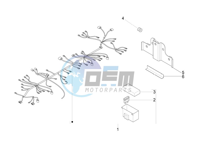 Main cable harness