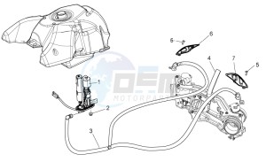 Stelvio 1200 - NTX - ABS 1200 drawing Fuel supply