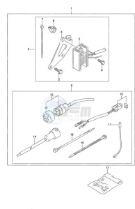 DF 9.9B drawing Electrical Manual Starter