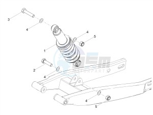 SX 50 E4 (EMEA) drawing Shock absorber