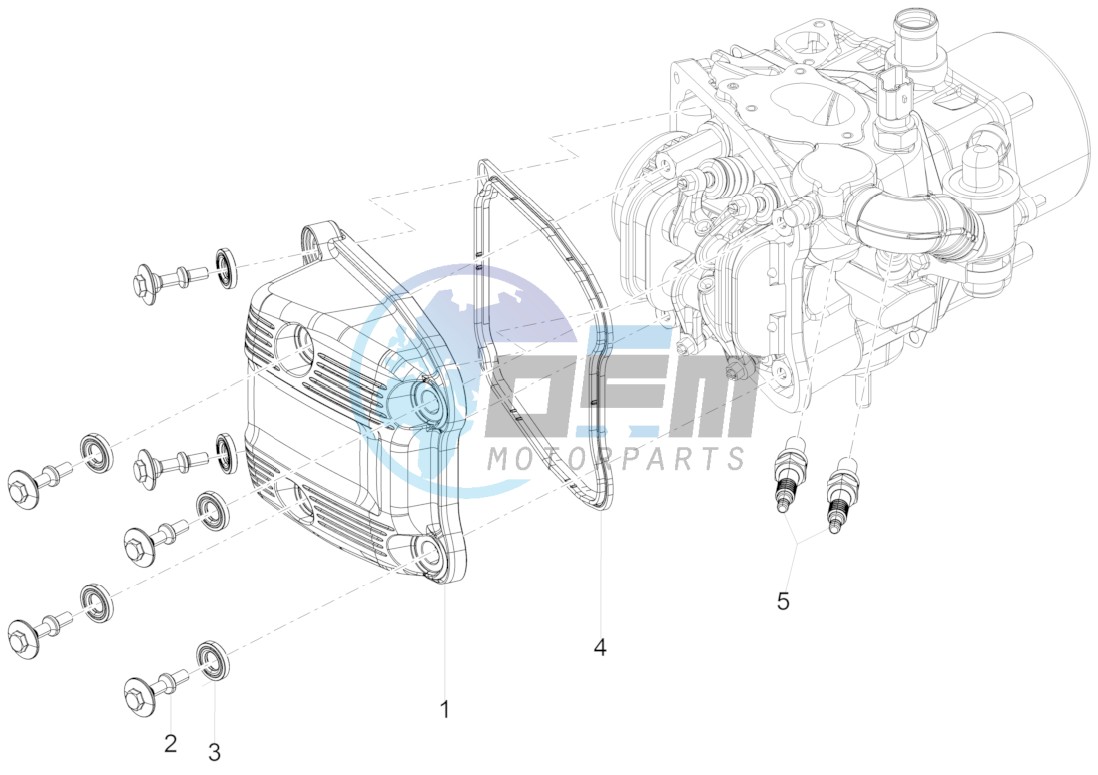 Cylinder head cover