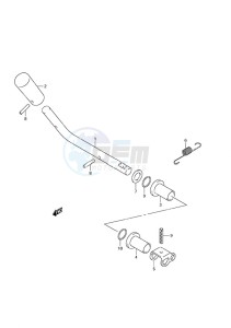 DF 2.5 drawing Clutch Lever