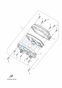 GPD155-A NMAX-155 (BBDP) drawing CRANKCASE COVER 1