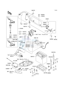 JT 1200 D [STX-12F] (D6F-D7F) D7F drawing ELECTRICAL EQUIPMENT