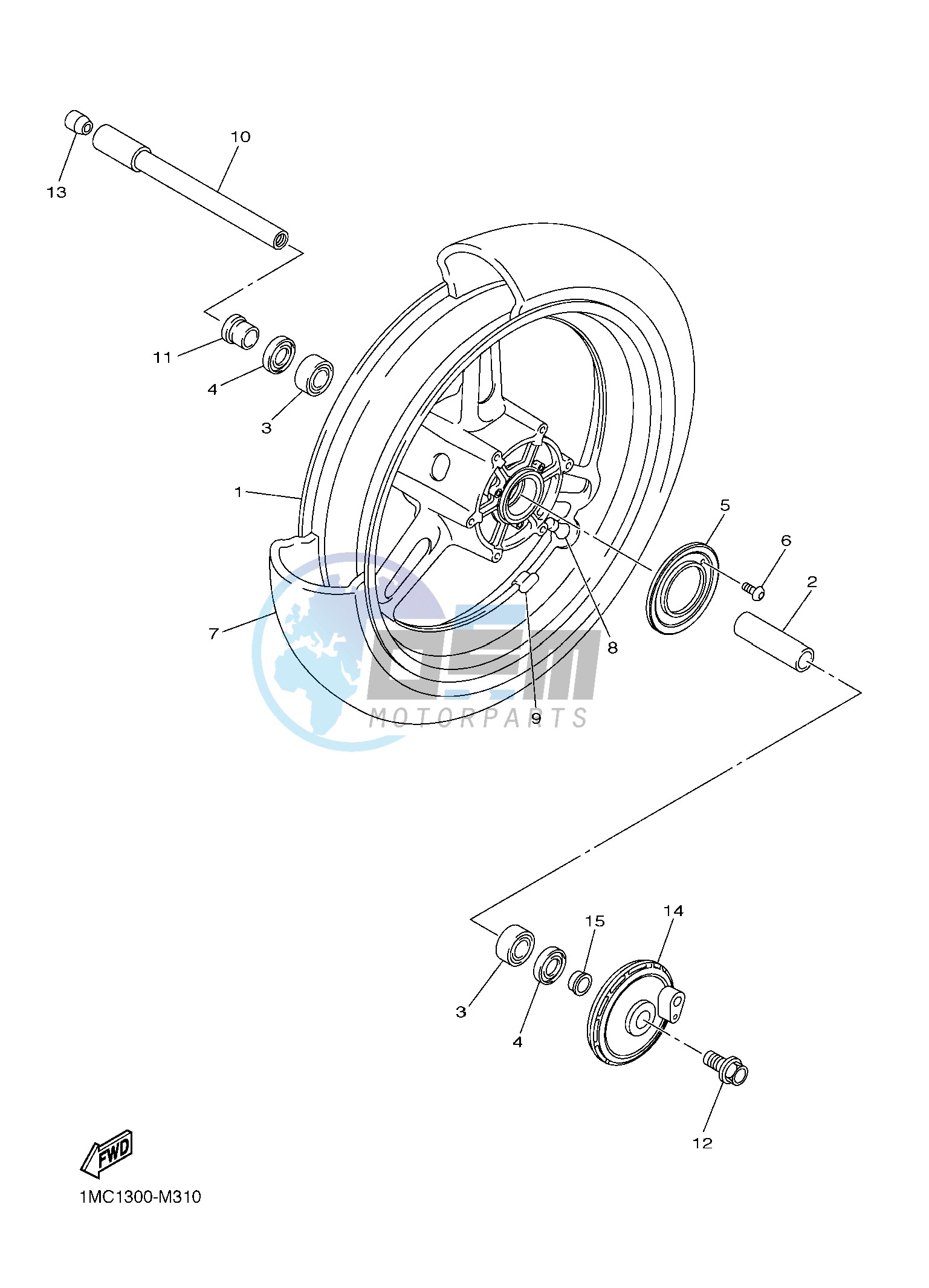 FRONT WHEEL