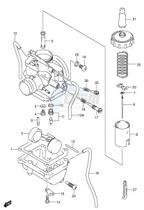 JR80 (P3-P28) drawing CARBURETOR