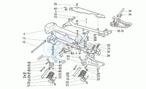 California 1100 Special Special drawing Foot rests