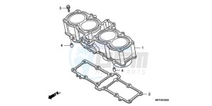 CB1300A9 BR / ABS CO MME - (BR / ABS CO MME) drawing CYLINDER