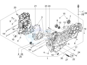 Oregon 250 drawing Crankcase