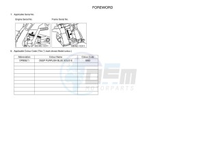 YZ125 (B4XA) drawing Infopage-4