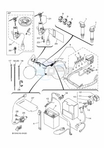 YZF250-A (B1X7) drawing ELECTRICAL 1