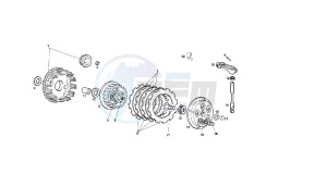 SENDA R DRD RACING - 50 CC VTHSR1D2B. EU2 drawing CLUTCH