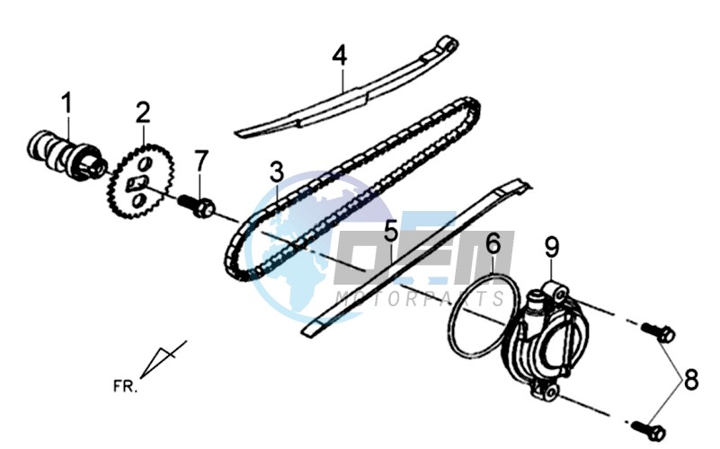 CYLINDER HEAD COVER / CAMSHAFT CHAIN