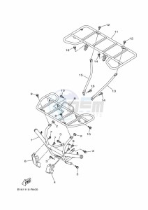 YFM700FWBD KODIAK 700 EPS (BGFW) drawing GUARD