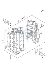 DF 150 drawing Cylinder Block