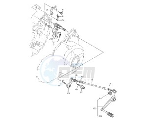 MT-01S 1700 drawing SHIFT SHAFT