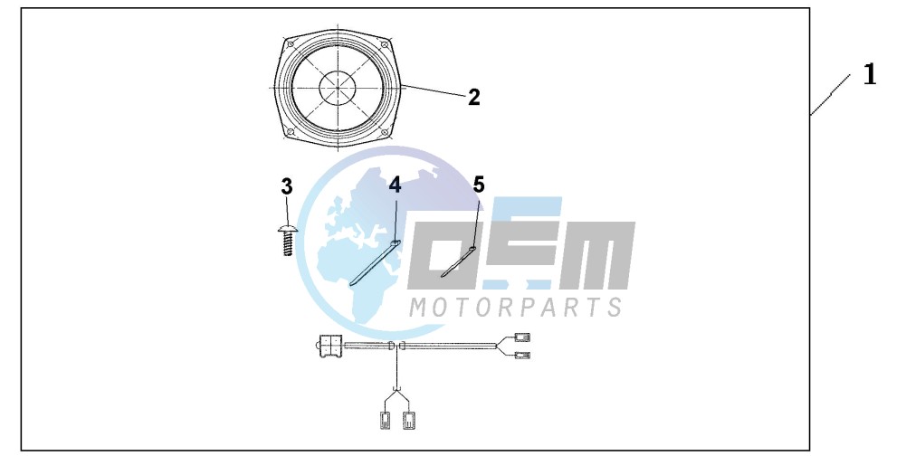 REAR SPEAKER SET