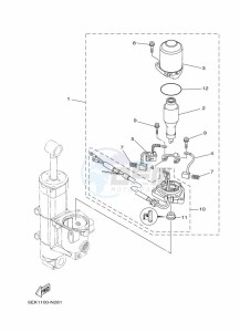 F115BETX drawing TILT-SYSTEM-2