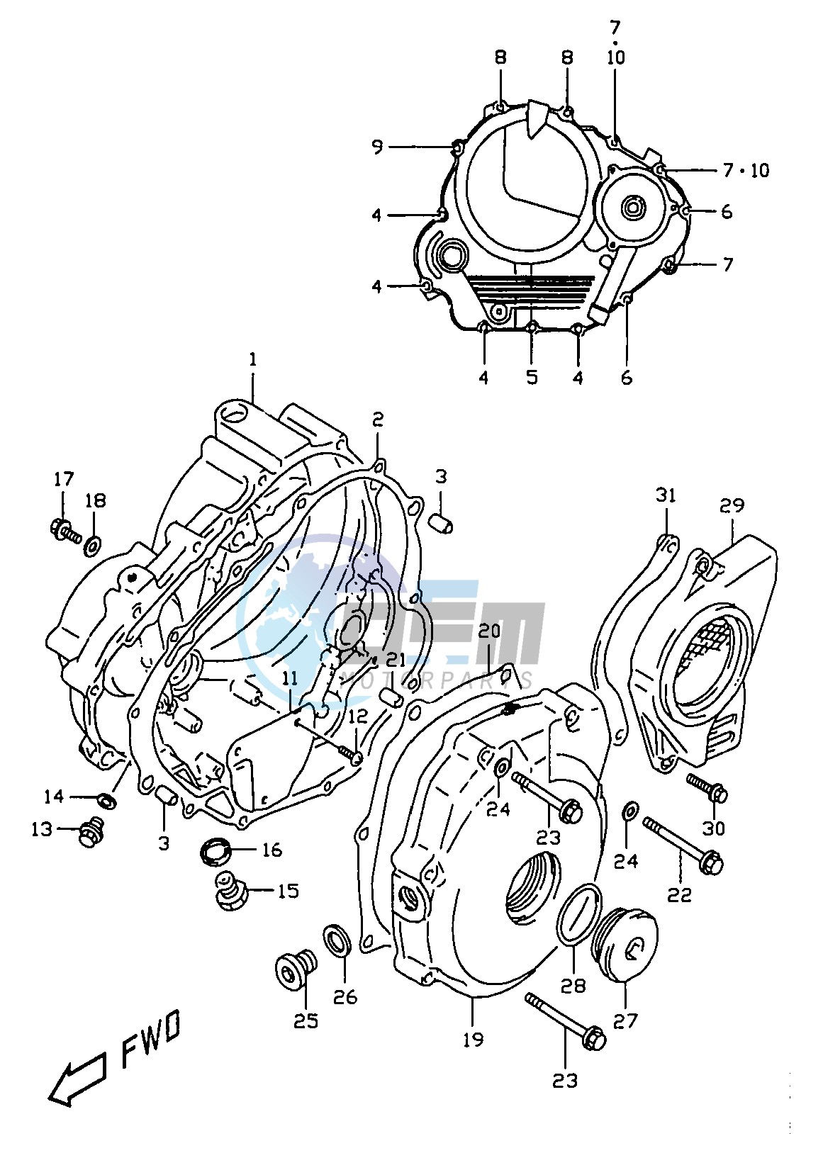 CRANKCASE COVER