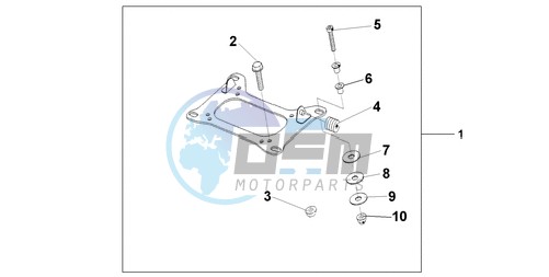 KIT CARRIER BRKT