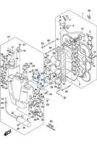 DF 225 drawing Throttle Body