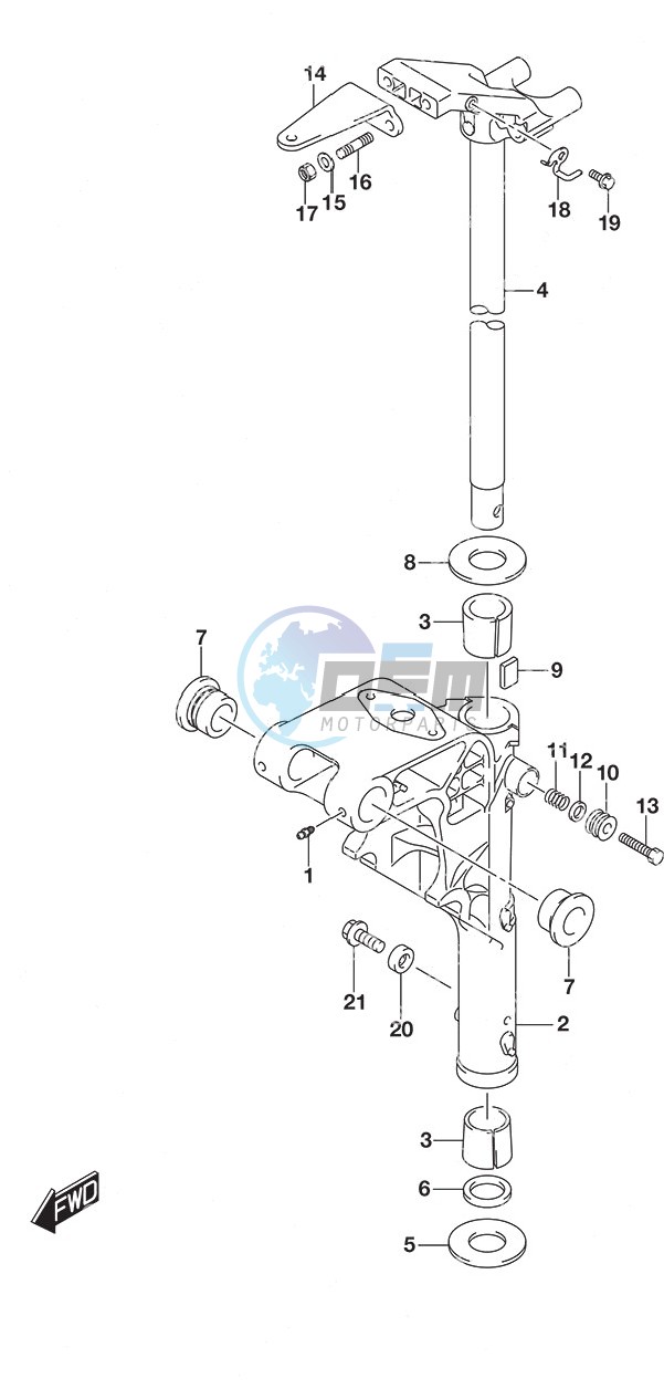 Swivel Bracket  - Remote Control