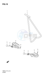 RM85 (P19) drawing STAND (RM85L2 P19)