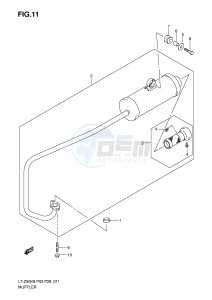 LT-Z50 (P3-P28) drawing MUFFLER