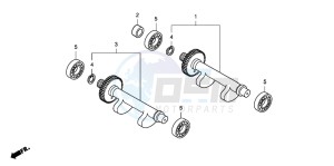 FJS600A 400 SILVER WING drawing BALANCER