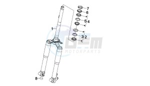 SONAR - 150 CC VTHLS3A1A 4T drawing FRONT FORK