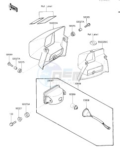 KLT 185 A [KLT185] (A1-A2) [KLT185] drawing HEADLIGHT