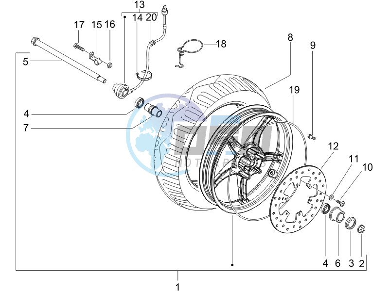 Front wheel