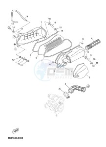 YP125RA (ABS) X-MAX125 ABS X-MAX125 ABS (2ABD) drawing INTAKE 2