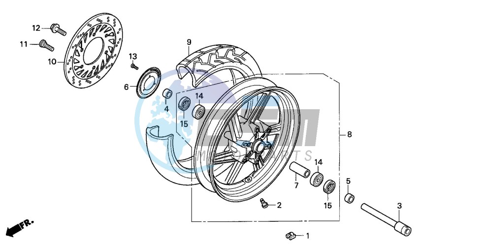 FRONT WHEEL