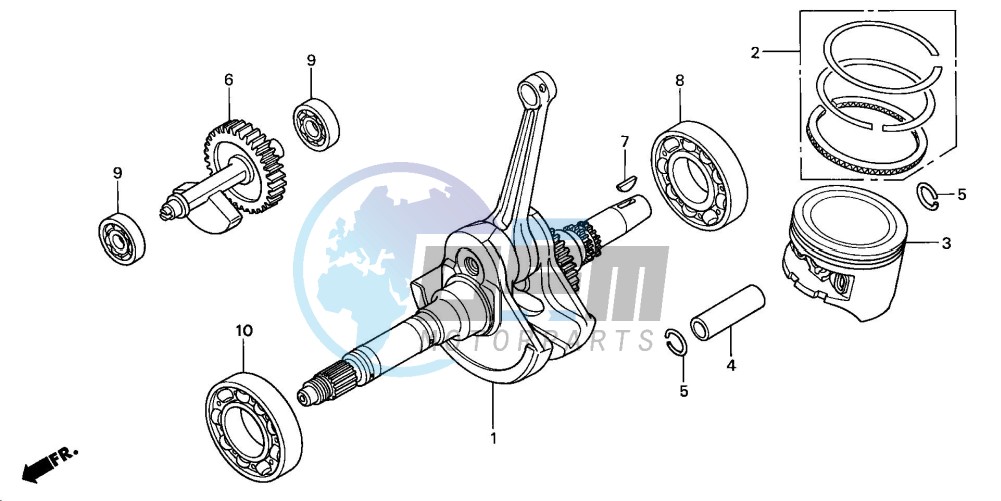 CRANKSHAFT/PISTON